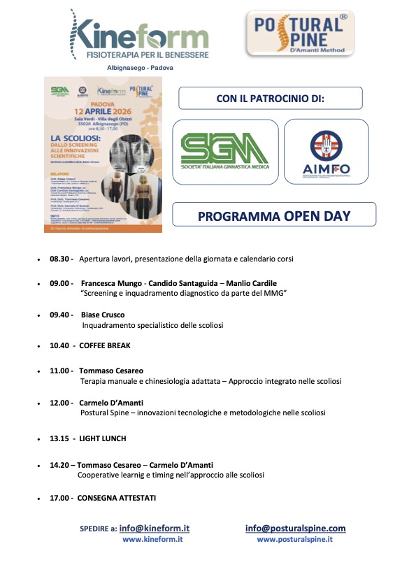 000 PROGRAMMA OPEN DAY